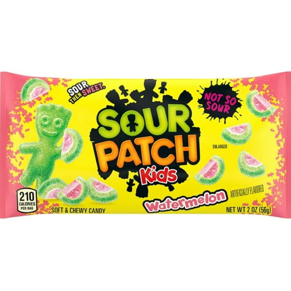 Sour Patch Kids Watermelon 2 oz Bag (Pack of 3)