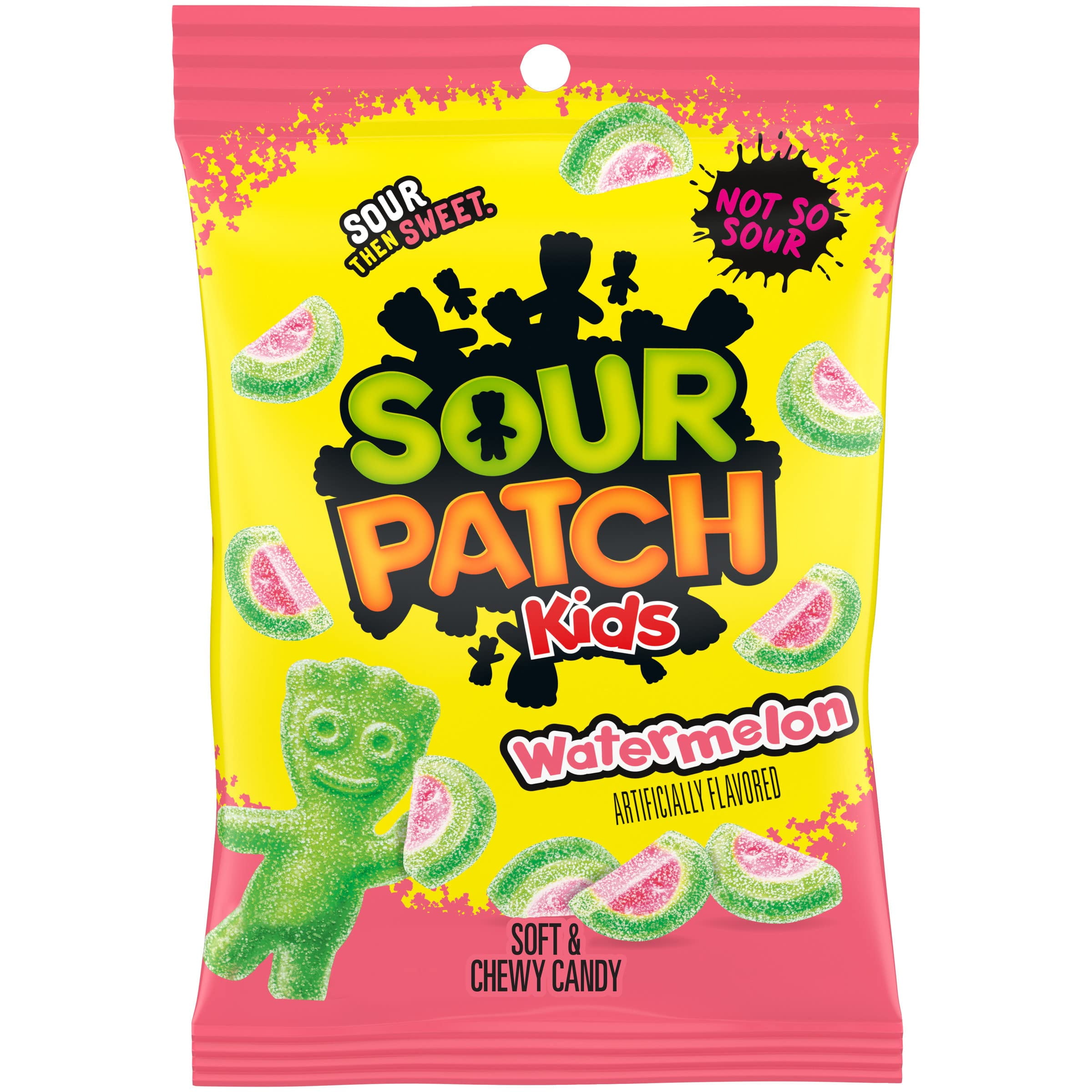 Sour Patch Kids Watermelon Soft & Chewy Candy 8 oz (Pack of 20)