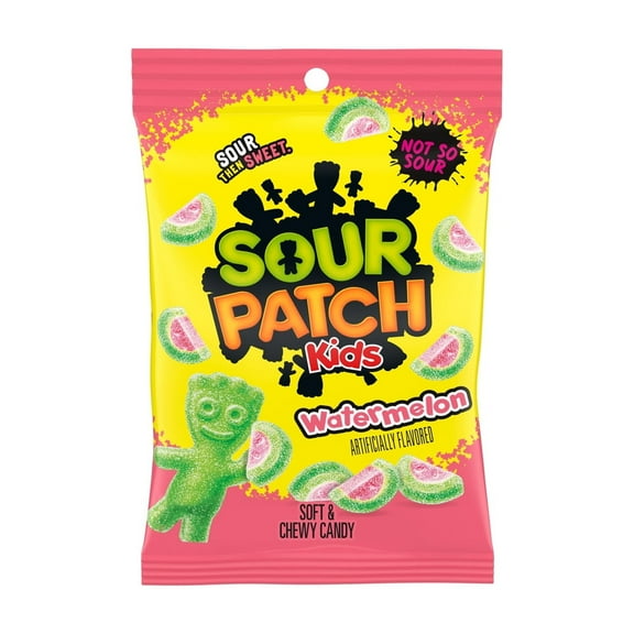 Sour Patch Kids Watermelon Soft & Chewy Candy 8 oz (Pack of 6)