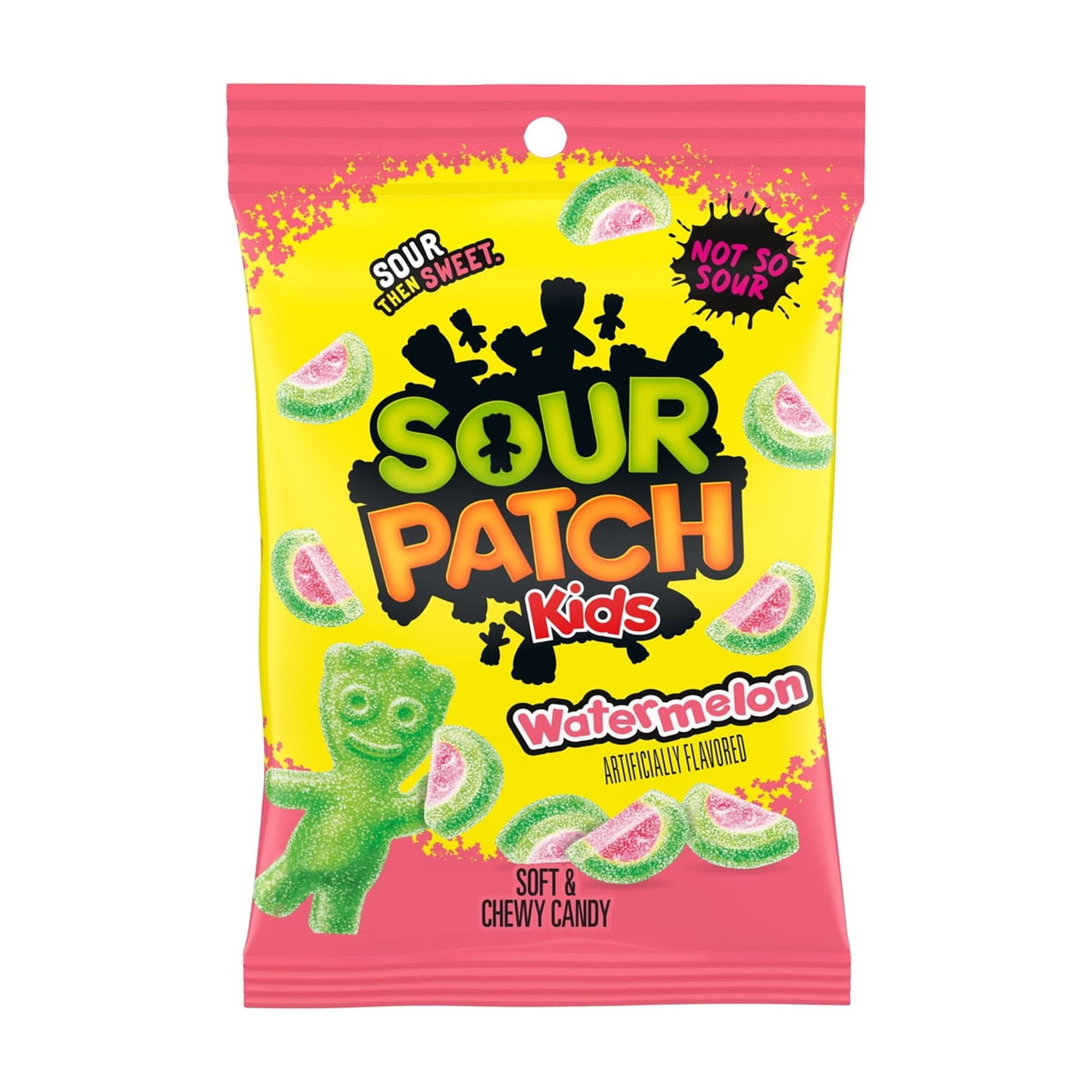 Sour Patch Kids Watermelon Soft & Chewy Candy 8 oz (Pack of 8)