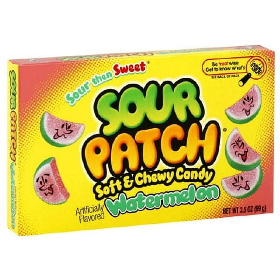 Sour Patch Watermelon Soft & Chewy Candies, 3.5 Oz.