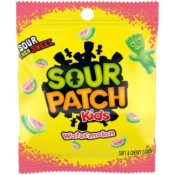 Sour Patch Watermelon Soft & Chewy Candy, 4 oz