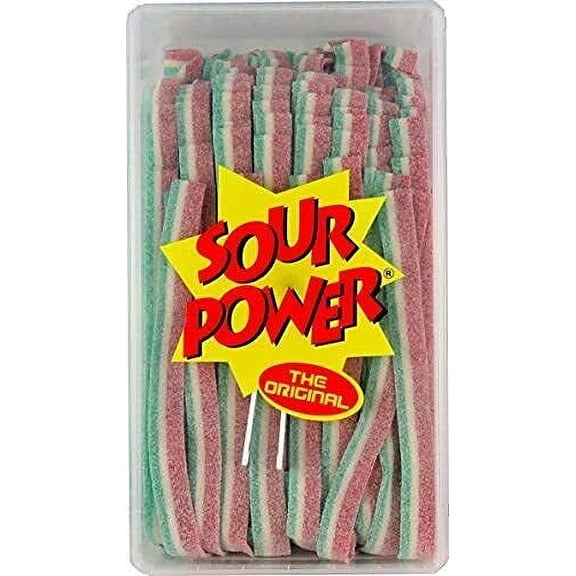 Sour Power Belts Unwrap Watermelon, 150 Count
