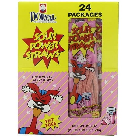 Sour Power Pink Lemonade, (Pack of 24)