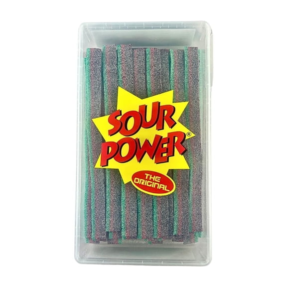 Sour Power Candy Belts, Watermelon Belts, 150-Count Tubs, 42.3 Ounce Pack of 2