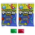 thumbnail image 1 of Sour Punch Bites Assorted Gummy Candy, Party Favor Stocking Stuffers Gift Basket Candy Dish Treats - Christmas Easter Valentine's Day Holiday 3.7 oz 2 Bags with 2 Snoep in Beperkte Oplage, 1 of 7