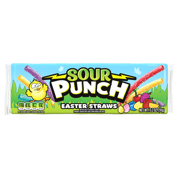 Sour Punch Easter Straws, 3.2 oz