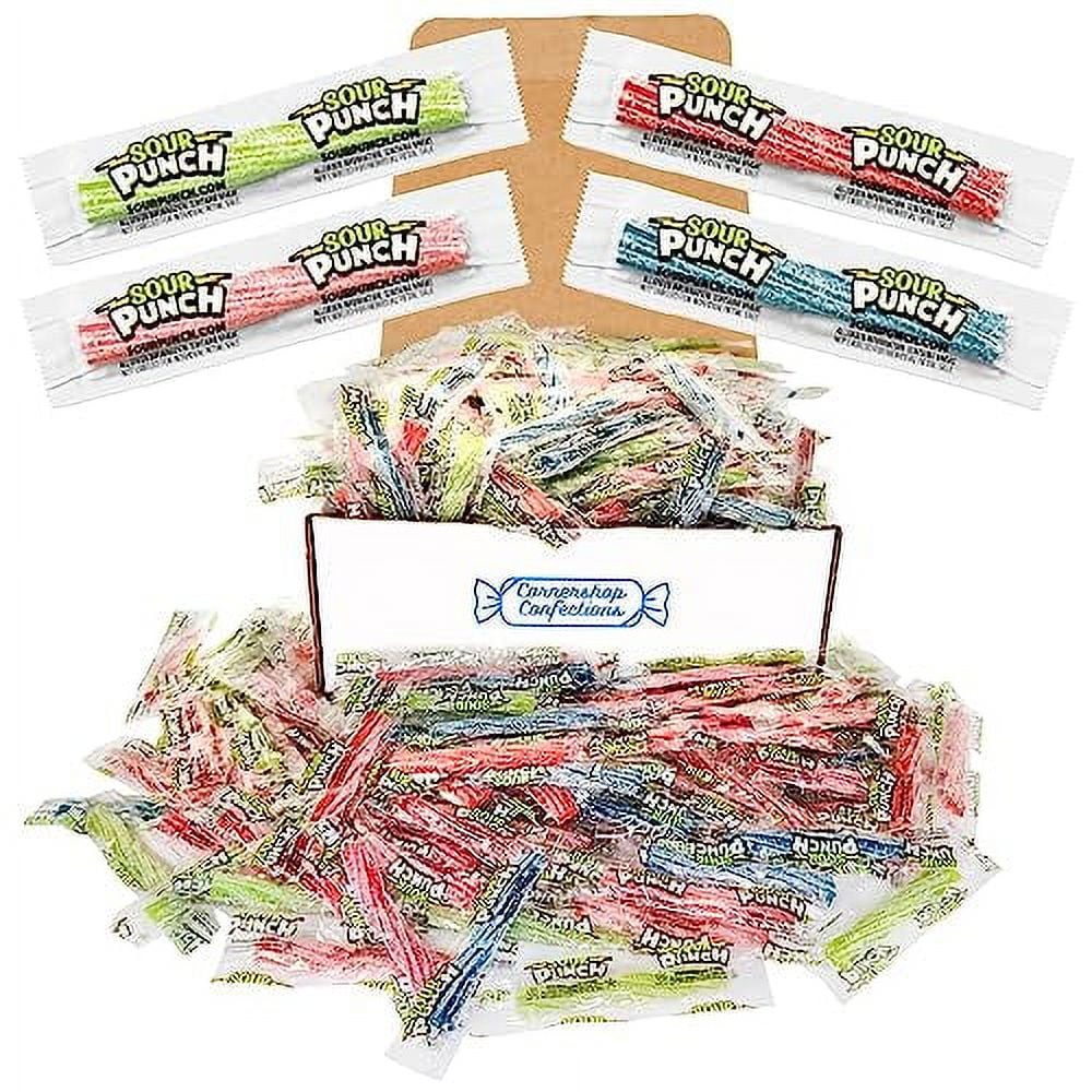 Sour Punch Straws 5 Pound Bulk Pack Over 350 Individually Wrapped
