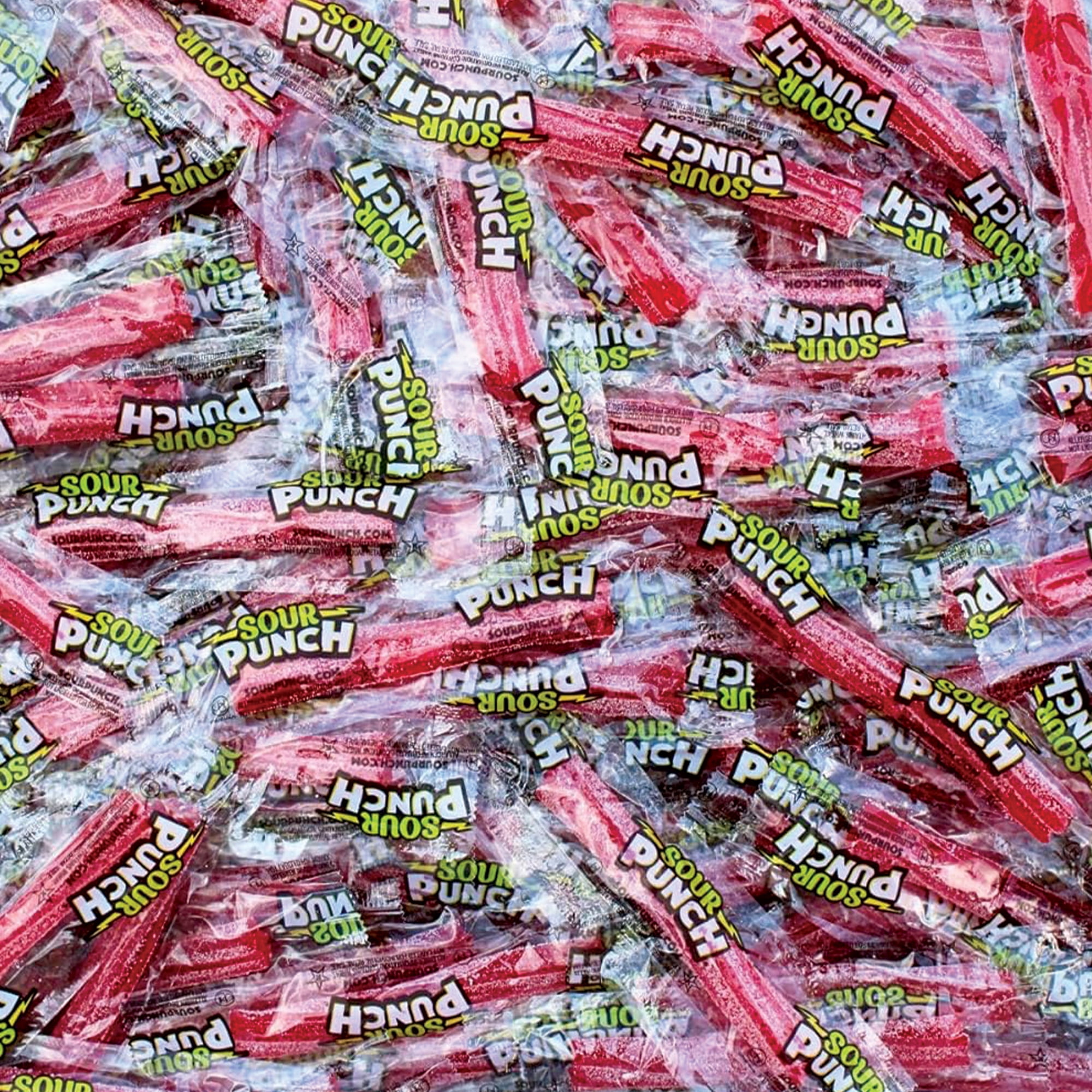 Sour Punch Twists All Red Cherry 1lb Bag