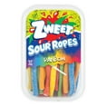 thumbnail image 1 of Zweet Sour Rainbow Ropes Sour Candy, Colorful Rainbow Licorice Candy Snacks, 10 oz, 1 of 9