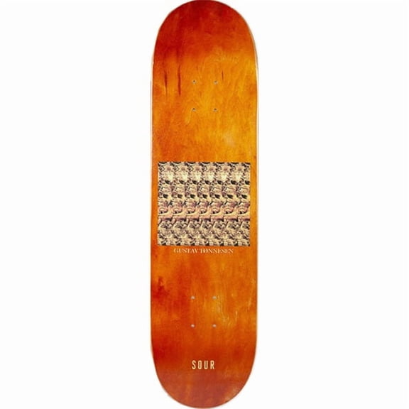 Sour Solution Skateboards Gustav Tonnesen 3D Skateboard Deck - 8.5" x 32" (Deck Only)