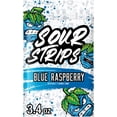 thumbnail image 1 of Sour Strips Blue Raspberry Flavored Chewy, Sour Candy Bag, 3.4 oz, 1 of 10