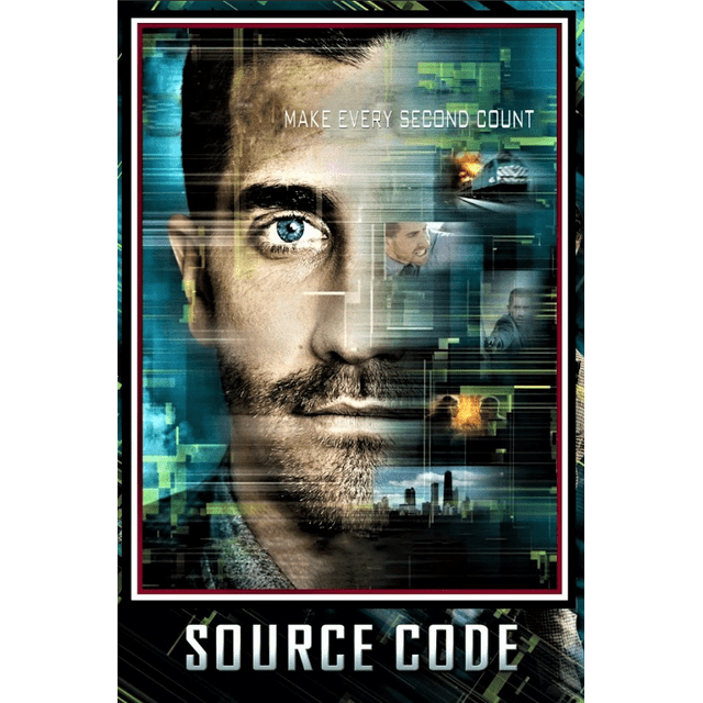 Source Code 2011 Poster 24x36 - Jake Gyllenhaal - Sci-Fi Thriller ...