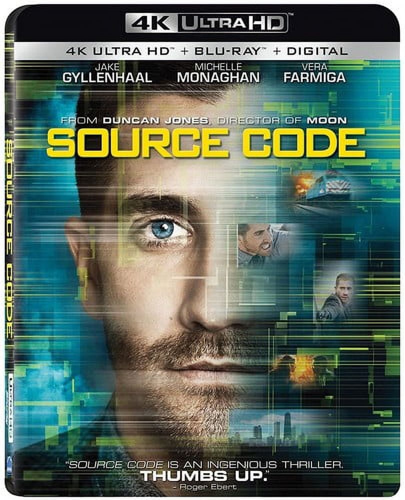 LIONSGATE HOME ENTERTAINMENT Source Code (4K Ultra HD + Blu-ray), Summit Inc/Lionsgate, Action & Adventure