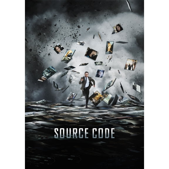 Source Code poster Metal Sign 8inx 12in Print on Metal 8x12 #679590 Square Adults Best Posters