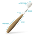 thumbnail image 1 of RADIUS Source Flossing Cornstarch Handle Toothbrush, 1 of 10
