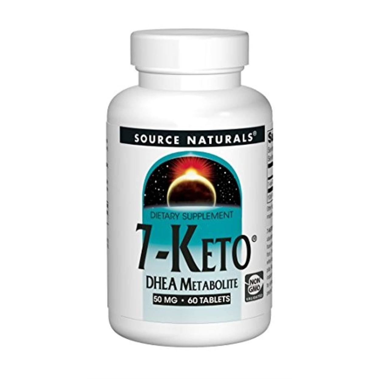 Source Naturals - 7-Keto DHEA Metabolite 50 mg. - 60 Tablets - Walmart.com