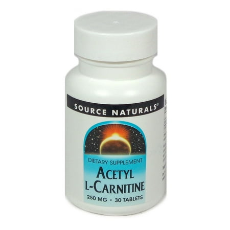 Source Naturals Acetyl L-Carnitine 250 mg - 30 Tablet