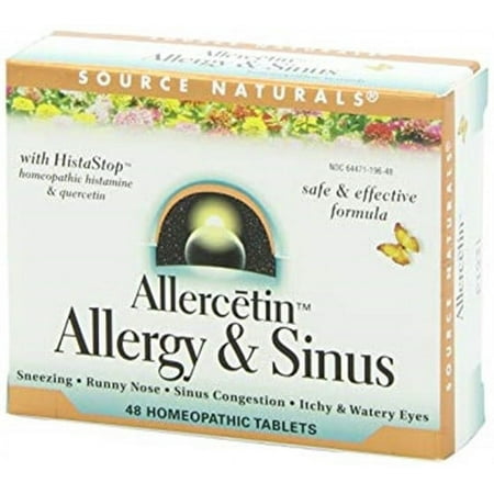 Source Naturals Allercetin Allergy & Sinus 48 Tablet