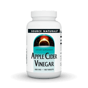 Source Naturals Apple Cider Vinegar 500 MG 180 Vegan Tablets