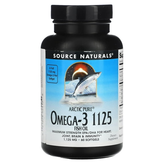 Source Naturals Arcticpure Omega-3 1125 Fish Oil Softgels - 60 Ea
