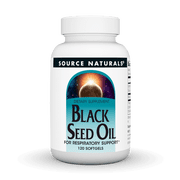 Source Naturals Black Cumin Seed Oil for Respiratory Support 120 Softgels