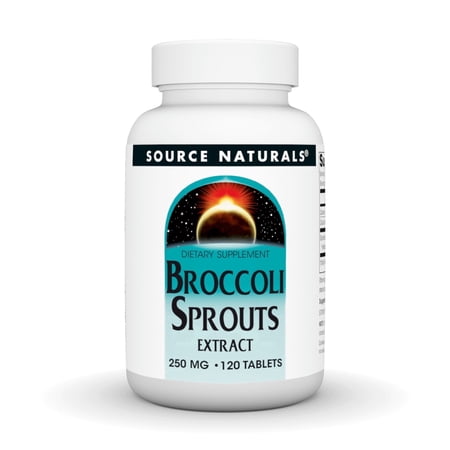 Source Naturals Broccoli Sprouts Extract 250 mg 120 Tablets