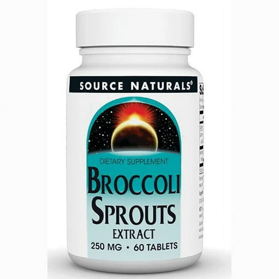 Source Naturals Broccoli Sprouts Extract 250 mg 60 Tablet