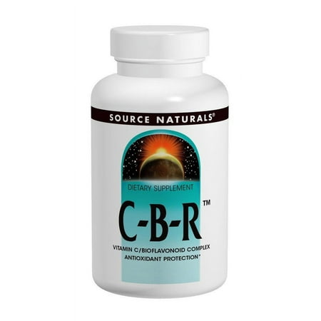 Source Naturals C-B-R - Vitamin C, Bioflavonoid Complex For Antioxidant Protection - 250 Tablets