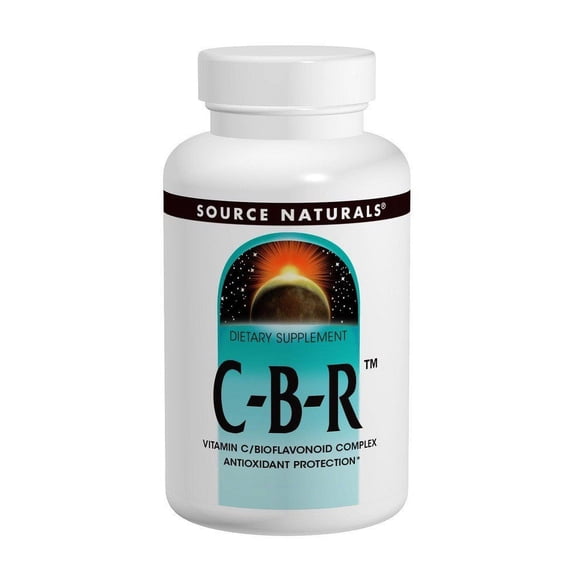 Source Naturals C-B-R - Vitamin C, Bioflavonoid Complex For Antioxidant Protection - 250 Tablets