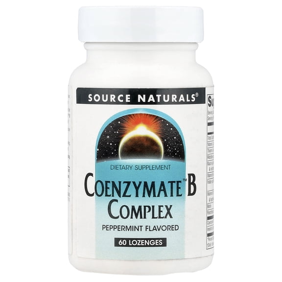 Coenzymate B Complex Sublingual By Source Naturals - 60 Tablets