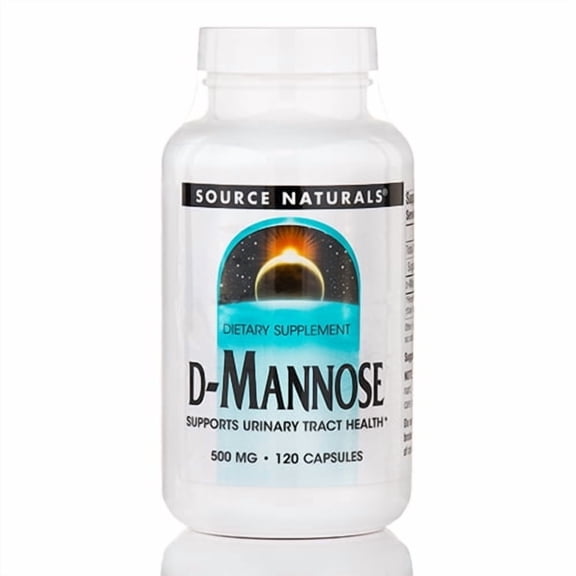 Source Naturals D-Mannose 500 mg 120 Caps
