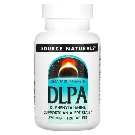 Source Naturals DLPA 375 mg - 120 Tablets