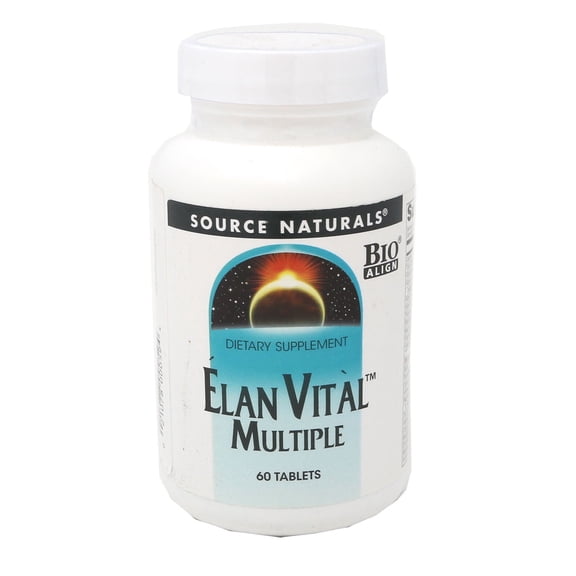 Source Naturals Elan Vital Multipal - 60 Tablets