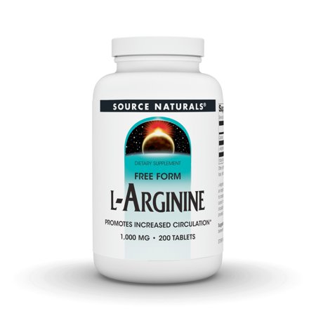 Source Naturals, Inc. L-Arginine 1000 mg 200 Tablet
