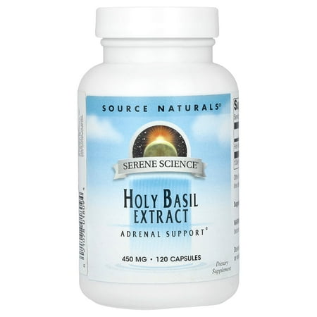 Source Naturals Serene Science Holy Basil Extract 450 mg - 120 Capsule