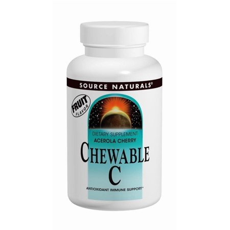 Source Naturals Acerola Cherry Chewable C 120 Mg Tablets - 100 Ea