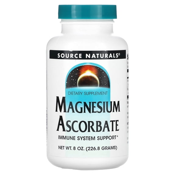Source Naturals, Inc. Magnesium Ascorbate Crystals 8 oz Powder