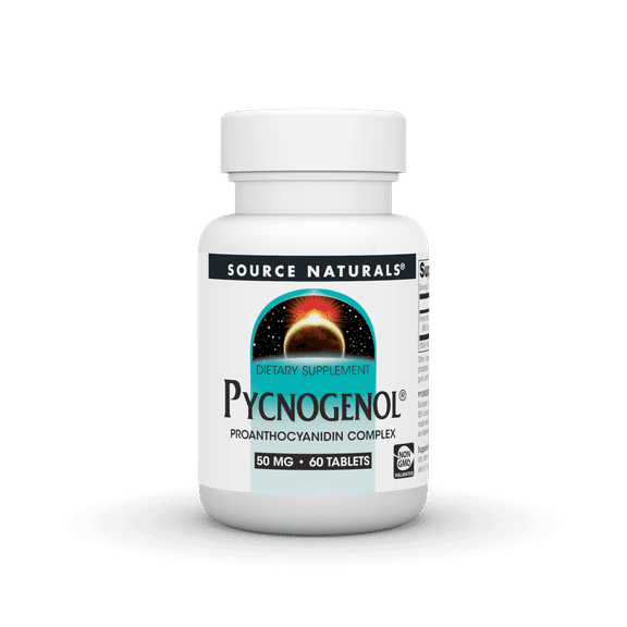 Source Naturals Pycnogenol Proanthocyanidin Complex 50 mg - 60 Tablets