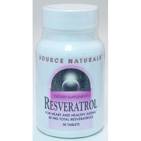 Source Naturals, Inc. Resveratrol 40mg Classic 30 Tablet