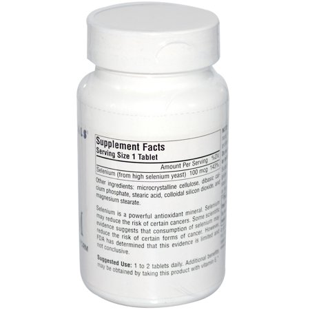 Source Naturals, Inc. Selenium 100mcg 250 Tablet