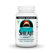 Source Naturals Shilajit Extract Vegan 120 Capsules