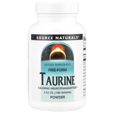 Source Naturals, Inc. Taurine Powder 100 Gram 3.53 oz Powder