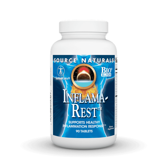 Source Naturals Inflama-Rest, Supports  a Healthy Localized Immune Response, 90 Tablets