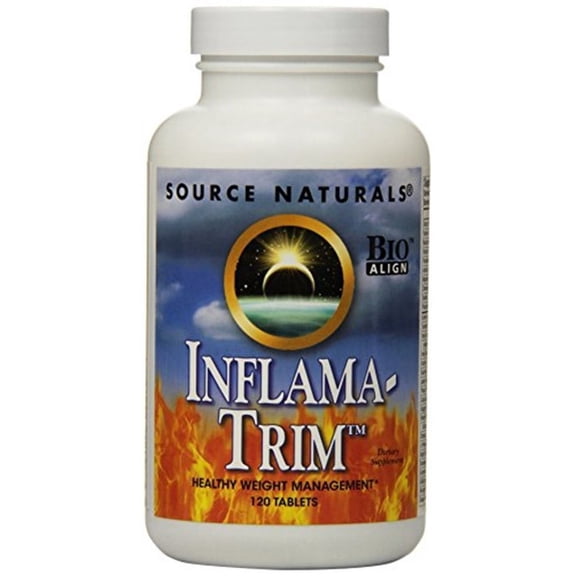 Source Naturals - Inflama-Trim Healthy Weight Management - 120 Tablets