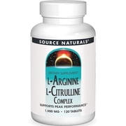 Source Naturals L-Arginine L-Citrulline Complex, Supports Peak Performance* 120 Tablets