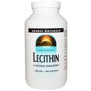 Source Naturals, Inc. Lecithin 1200mg 200 Softgel