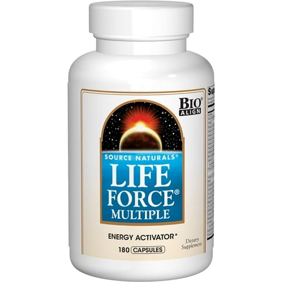 Source Naturals Life Force Multiple, Enegry Activator* 180 Capsules