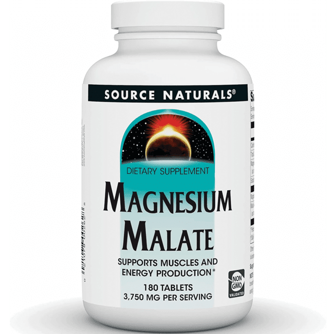 Source Naturals Maximum Absorption Magnesium Malate Complex Supplement ...
