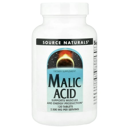 Source Naturals, Inc. Malic Acid 833 mg 120 Tablets